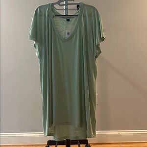 NWT Old Navy XL Light Green Knit Tunic Top